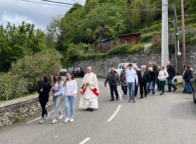 Cérémonie religieuse à Canaghja