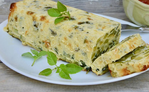 Recette du flan à la courgette